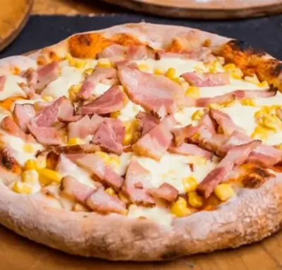 Pizza Maíz Tocineta