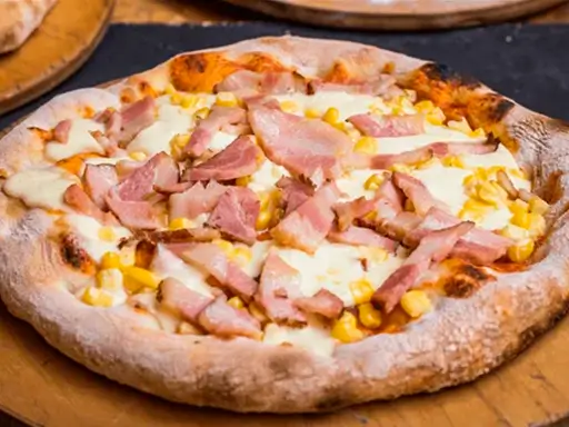 Pizza Maíz Tocineta